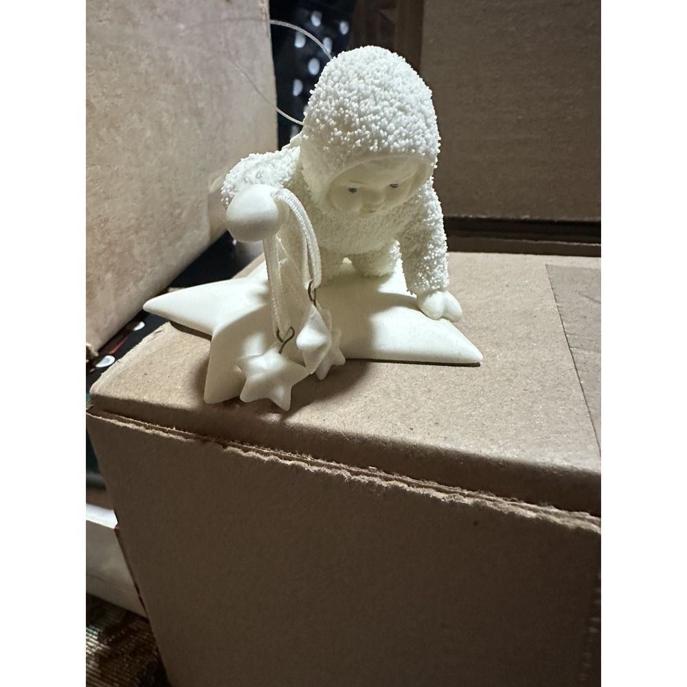 Vintage Department 56 "Sparkling Stars In The Sky" Snowbabies Figurine/Christmas